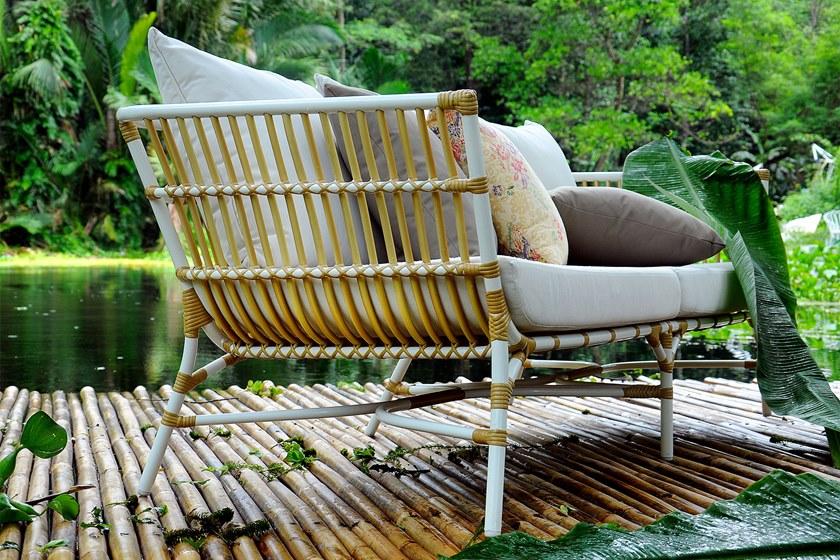 cbdesign 3-местный садовый диван из синтетического волокна Yoko N141n2 - Вид №4