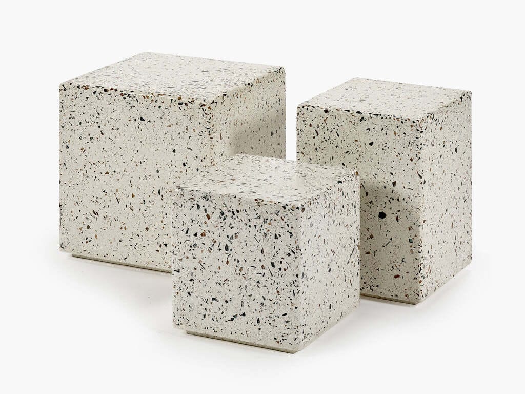 Венецианский терраццо табурет / журнальный столик Serax пешка ARCH-00039158 - Вид №4