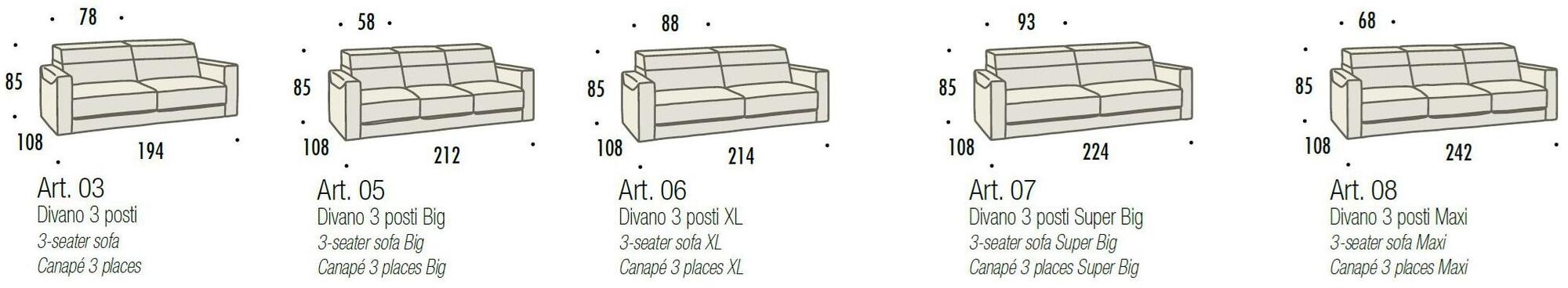 Felis 3-х местный бархатный диван Softliving sun-id-1374184 - Вид №2