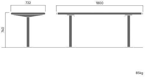 VESTRE Стол для пикника из стали и дерева April sun-id-1381246 - Вид №28