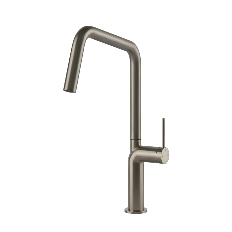 Смеситель для раковины 60305 149 Gessi Stelo МАТОВЫЙ НИКЕЛЬ FINOX 60305149