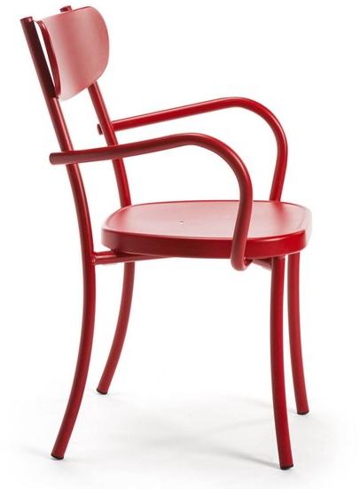 Vermobil Штабелируемый металлический садовый стул с подлокотниками Miami Mi300 - Вид №4