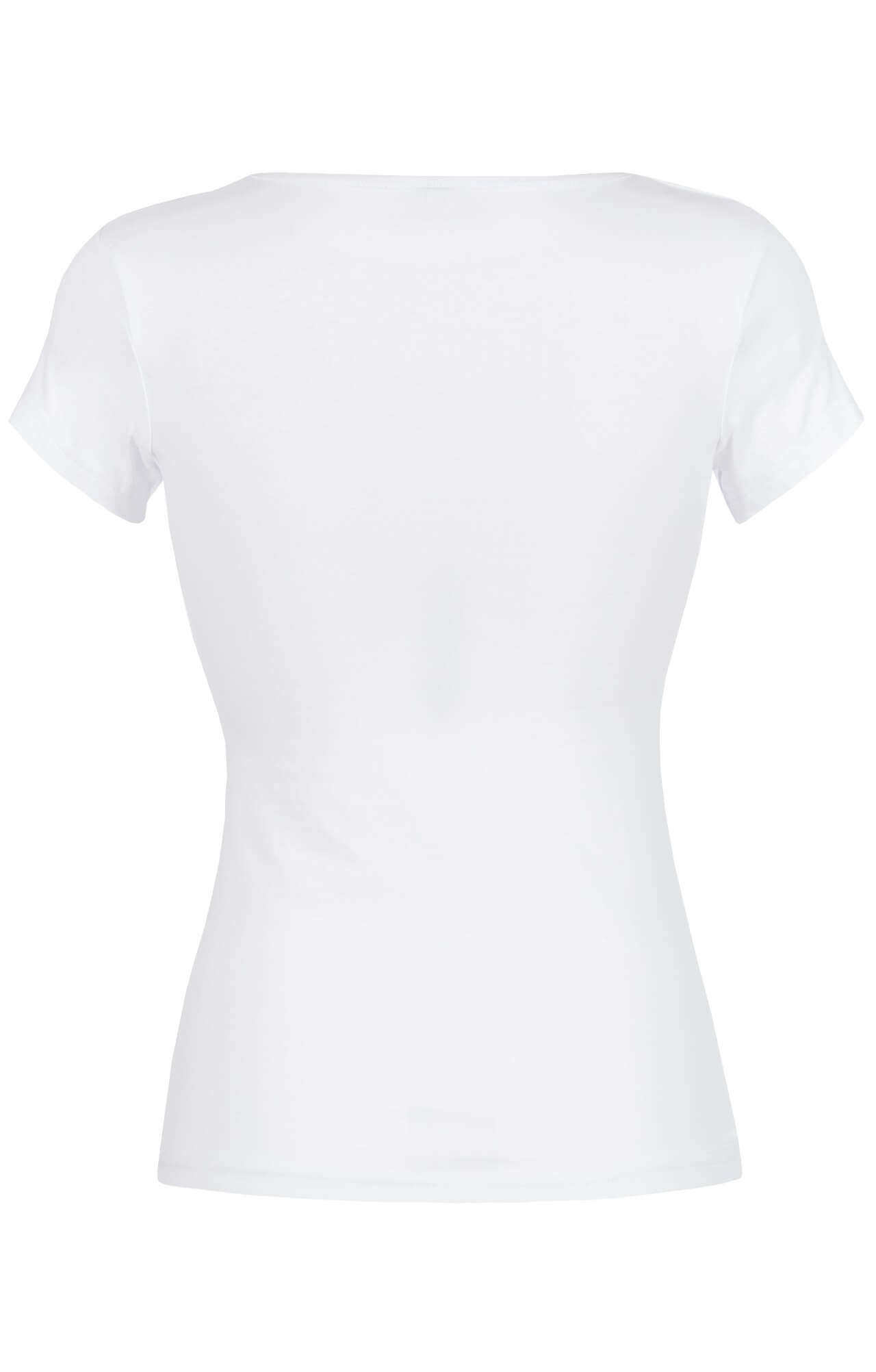 62139 Футболка женская белая LUXE  Одежда для официантов  размер XL  - Вид №3