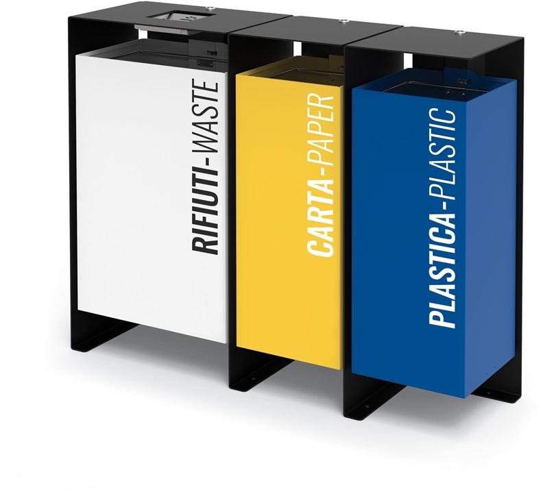 City Design Урна из оцинкованной стали с крышкой и пепельницей sun-id-1470151 - Вид №4