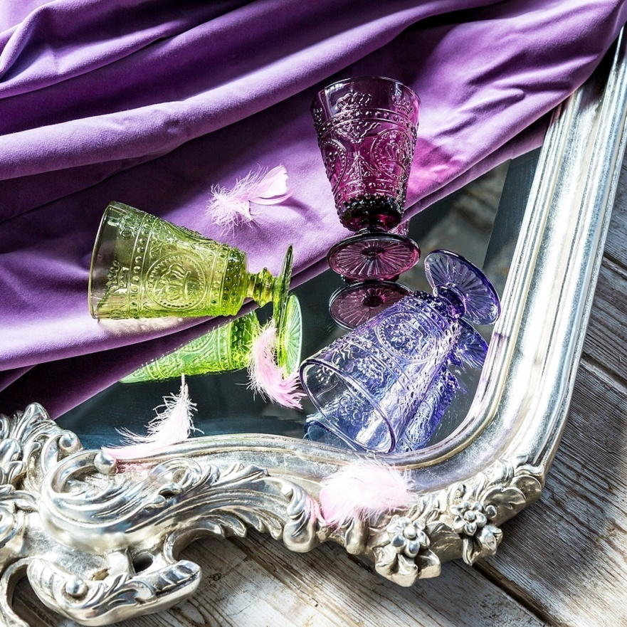 Комплект винных фужеров Ричард BYOBJECT CRYSTAL 009774 Зеленый;красный;фиолетовый Object Desire - Вид №3