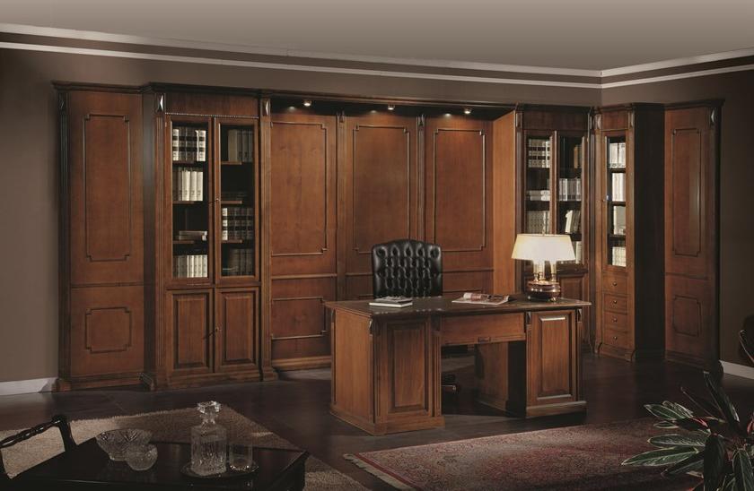 SCAPPINI & C Прямоугольный деревянный стол с ящиками 35th anniversary 320-320/200 - Вид №2