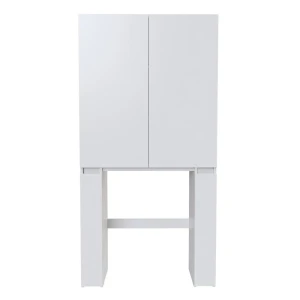 Пенал под стиральную машинку 100x200x40 см, цвет белый