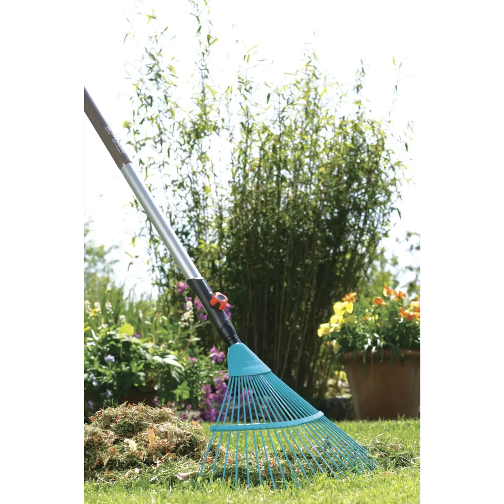 Грабли веерные Gardena 22 зуба 50 см без черенка, Combisystem STLM-2172083 - Вид №2