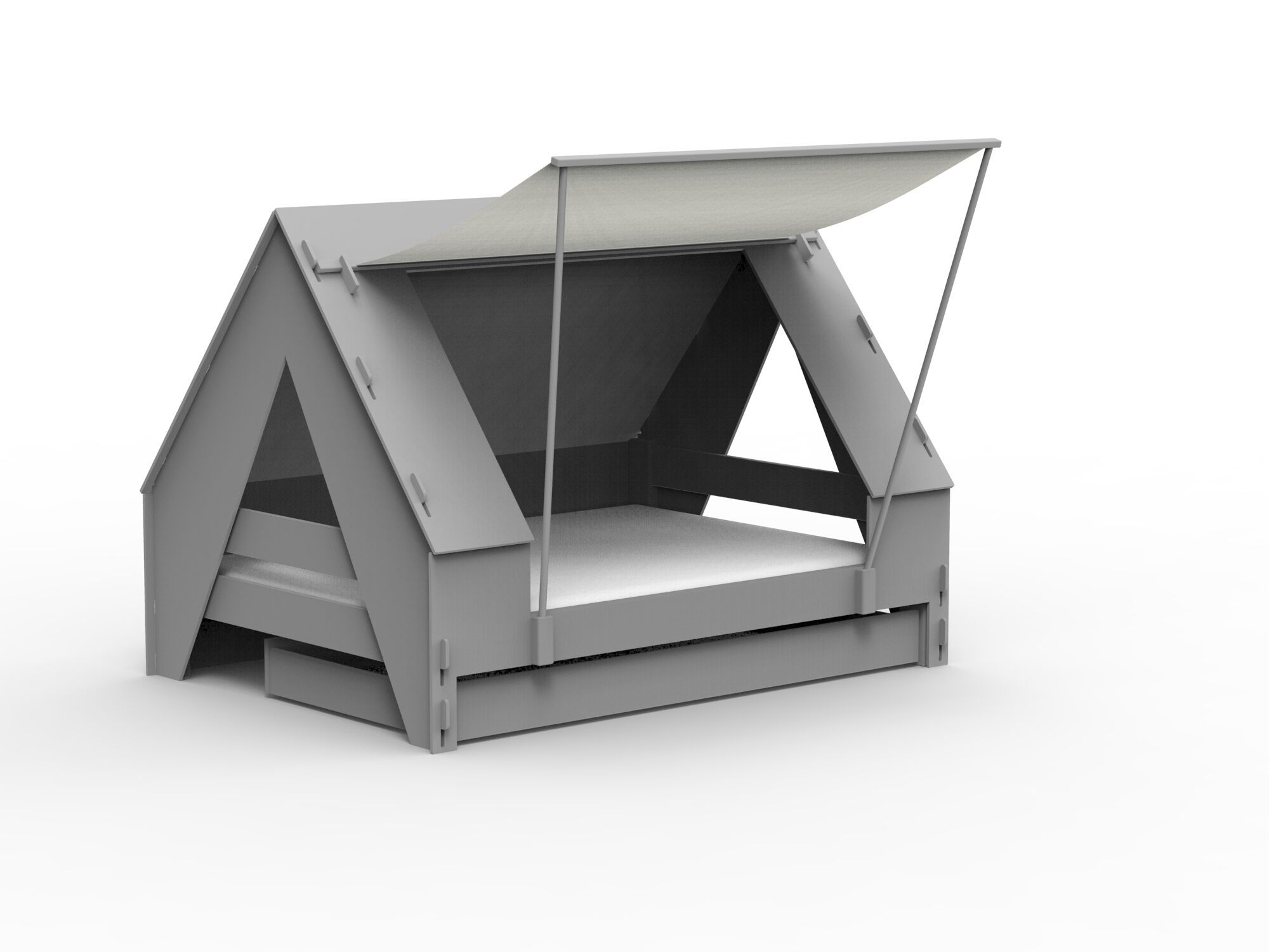 Кровать для занавесок из МДФ Mathy by Bols палатка ARCH-00063792 - Вид №58