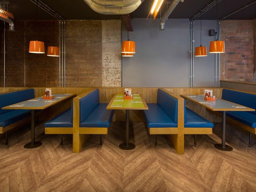 LIUNI Антистатический пол из синтетического материала с эффектом дерева Pavimenti vinilici calandrati sun-id-1471317 - Вид №4