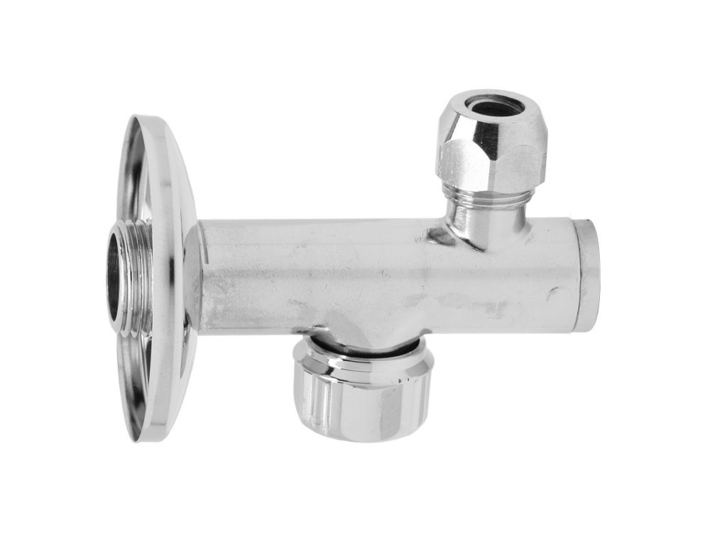 37 Пара клапанов 1/2M под раковиной с фильтром. Bongio 