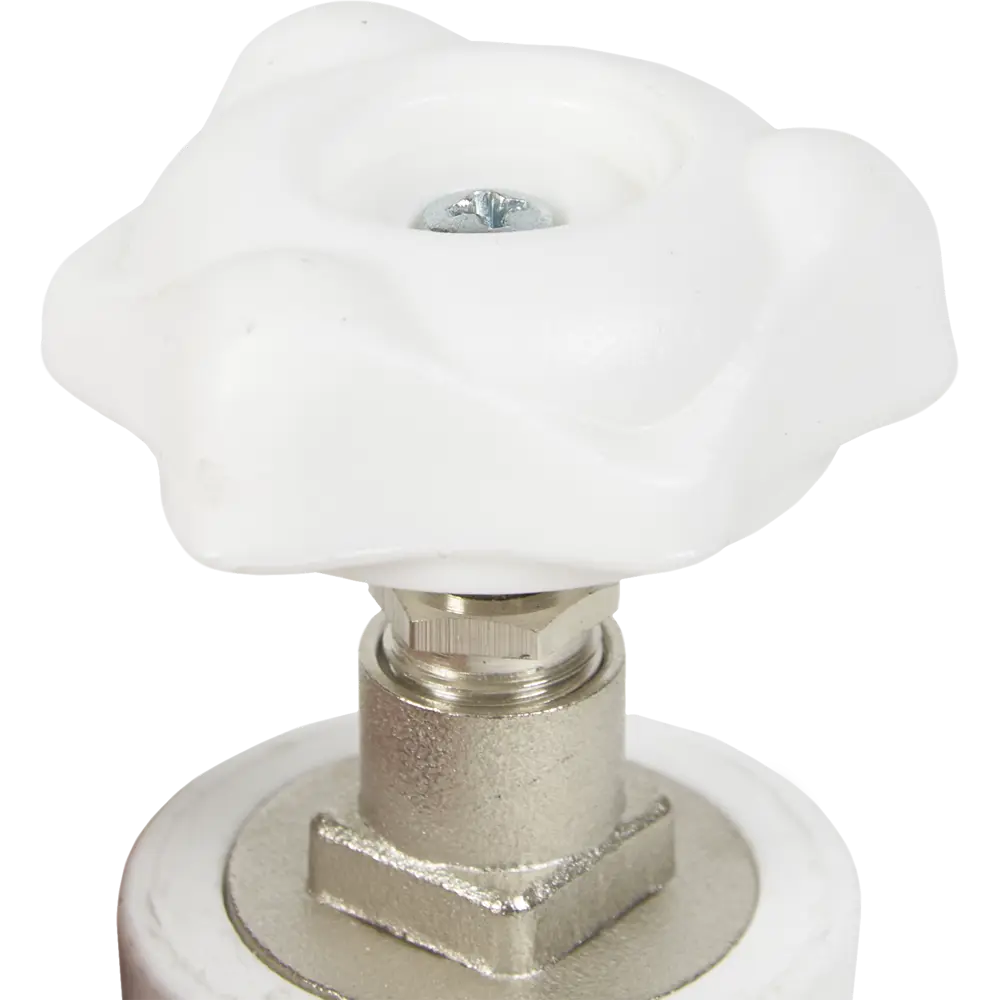 Вентиль запорный РВК PN25 25x25 мм ручка барашек полипропилен STLM-2037655 - Вид №2