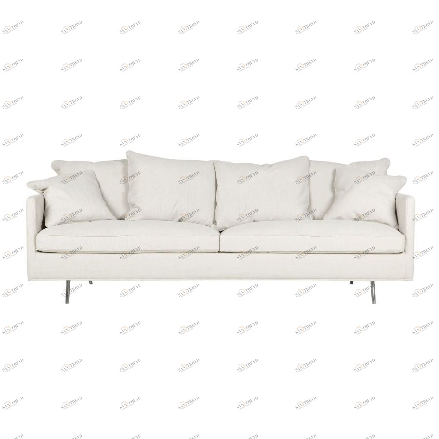 Диван Julia, трехместный, молочный Sits S1264