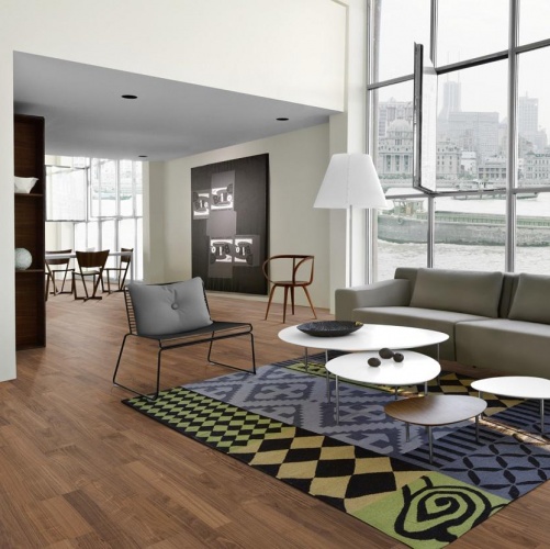 Паркетная доска Kahrs Орех Цветок Линнея 2600200575 - Вид №4