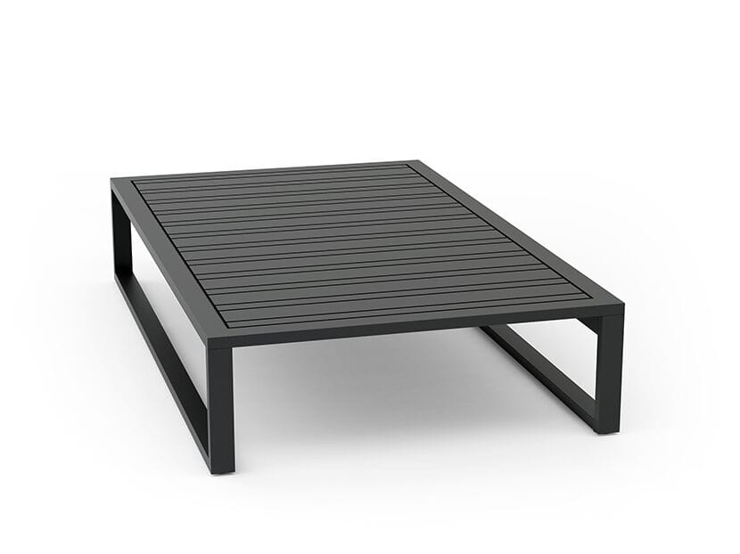 Алюминиевый прямоугольный журнальный столик Walters Tidal ARCH-00002591 - Вид №1