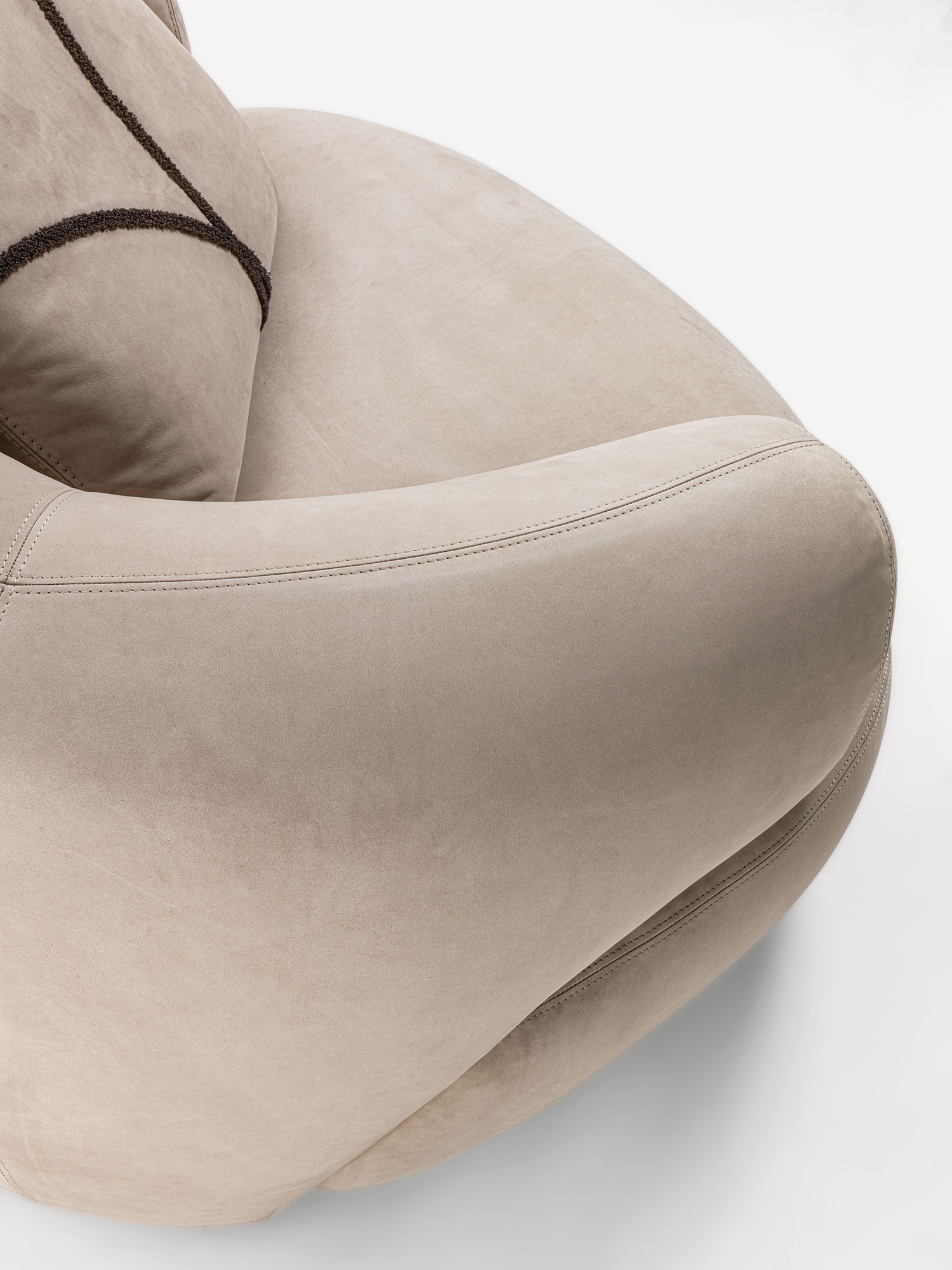 Тканевое кресло Vittoria Frigerio Монако ARCH-00101842 - Вид №3