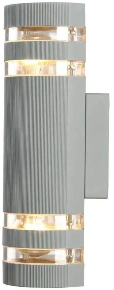 91637287 Светильник уличный настенный Flylight Gf480bel 60 Вт IP54 цвет светло-серый STLM-0927717