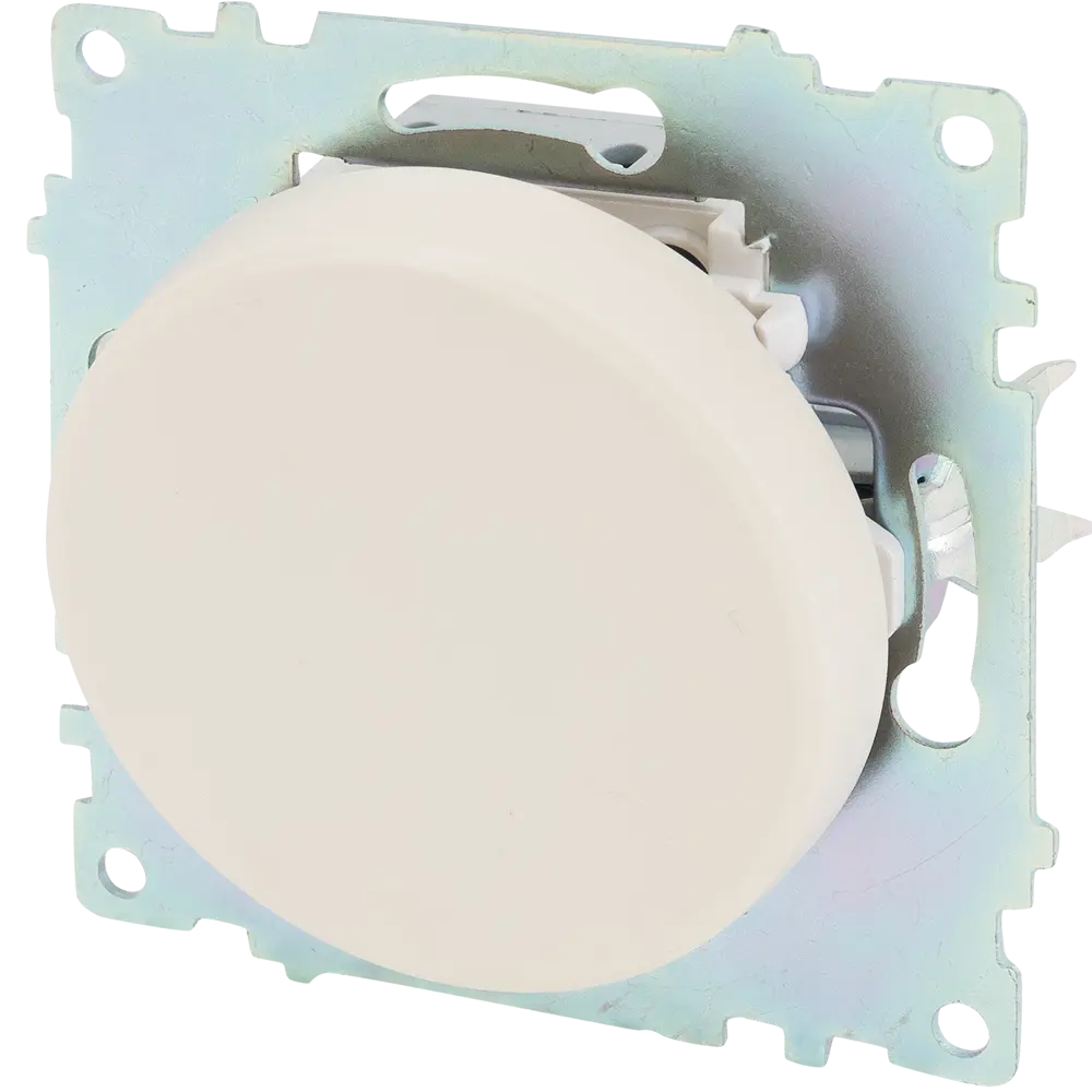 Выключатель встраиваемый Onekey Florence 1 клавиша, цвет бежевый ONEKEYELECTRO STLM-2074262 - Вид №2