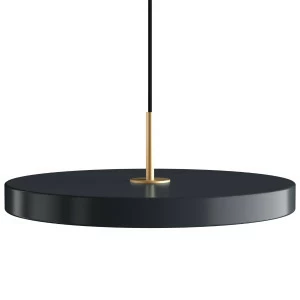 Светильник потолочный 43 см черный Asteria Anthracite 2152 UMAGE ДИЗАЙНЕРСКИЕ 00-3880789 Черный