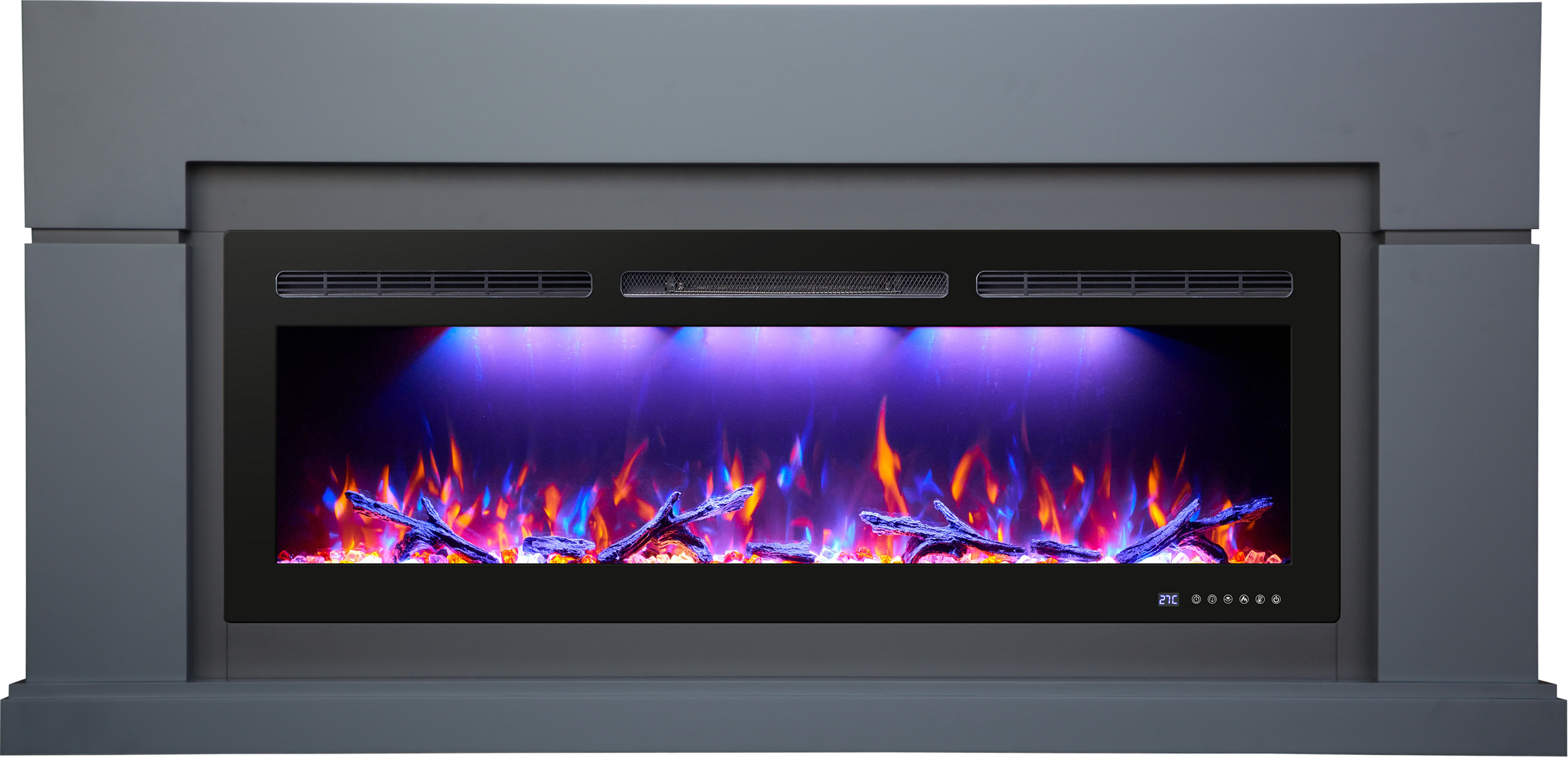 91022564 Гранд графит с очагом FreeSpace 55 Каминокомплект STLM-0445266 INTER FLAME
