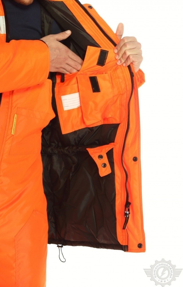 65950 Костюм "Магистраль" зимний с СВП  Зимняя спецодежда  размер 52-54/182-188  - Вид №11