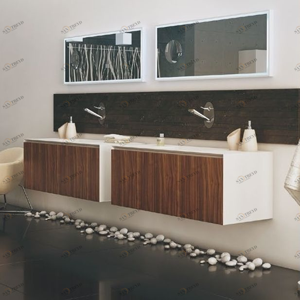 Moma Design Тумба со встроенной раковиной Cabinet Lite 1 палисандр CABINETLITE11200PA