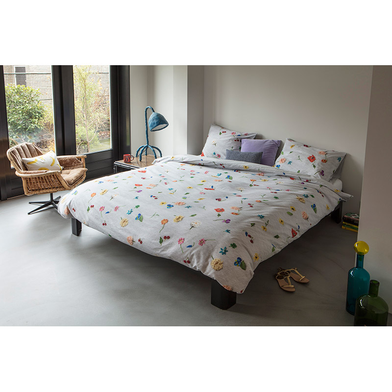 Комплект постельного белья  "Вязанные цветы" 200 х 220 см SNURK KNITTEDFLOWERS200X220CM - Вид №4