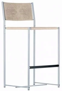 Alias Соломенный стул с подставкой для ног Paludis