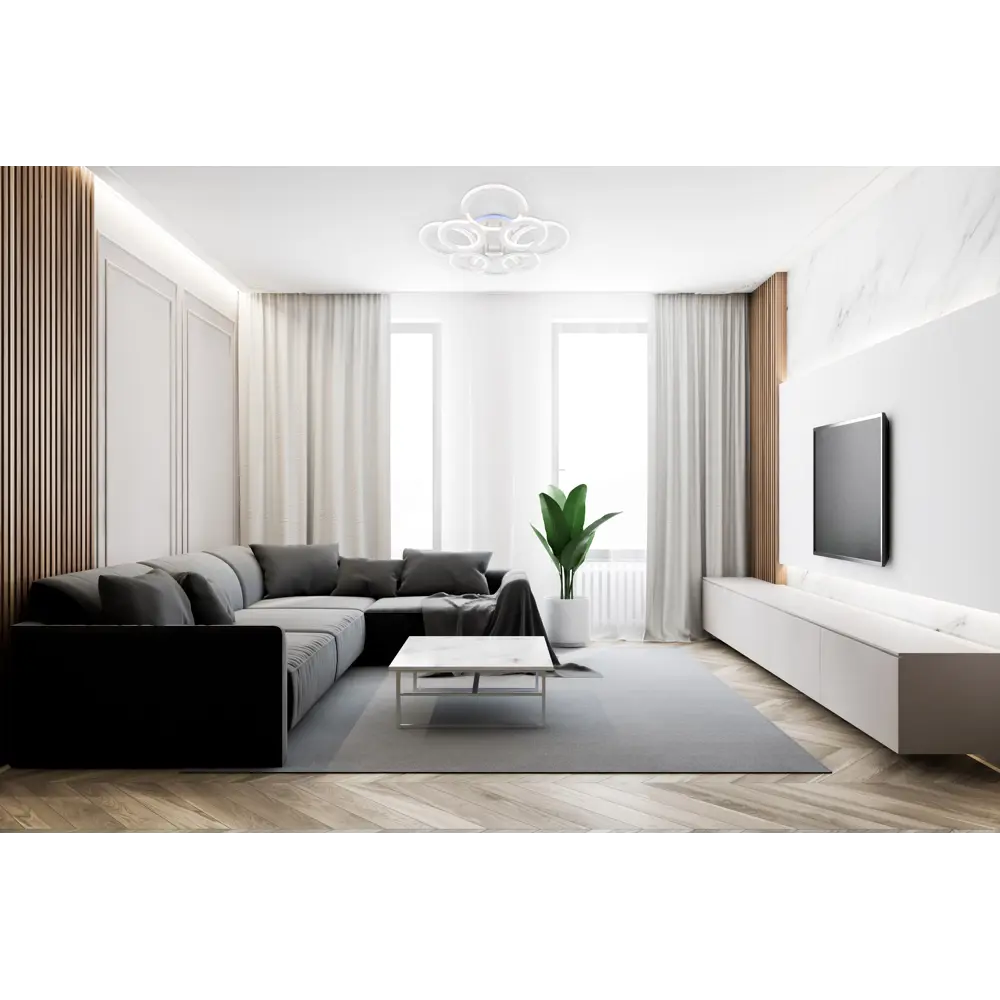 Светодиодная люстра Escada Octans с регулируемой подсветкой и пультом ДУ 89390654 STLM-1480357 - Вид №14