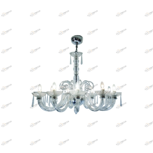 Люстра Clear 5278 прозрачная 5749 PUSHA ДИЗАЙНЕРСКИЕ, PUSHA 061493 Прозрачный 