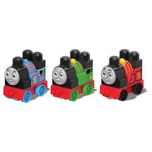 DXH47 Mattel Mega Bloks Мега Блокс Томас и друзья: паровозики (в ассортименте) MEGA BLOKS (Mattel)
