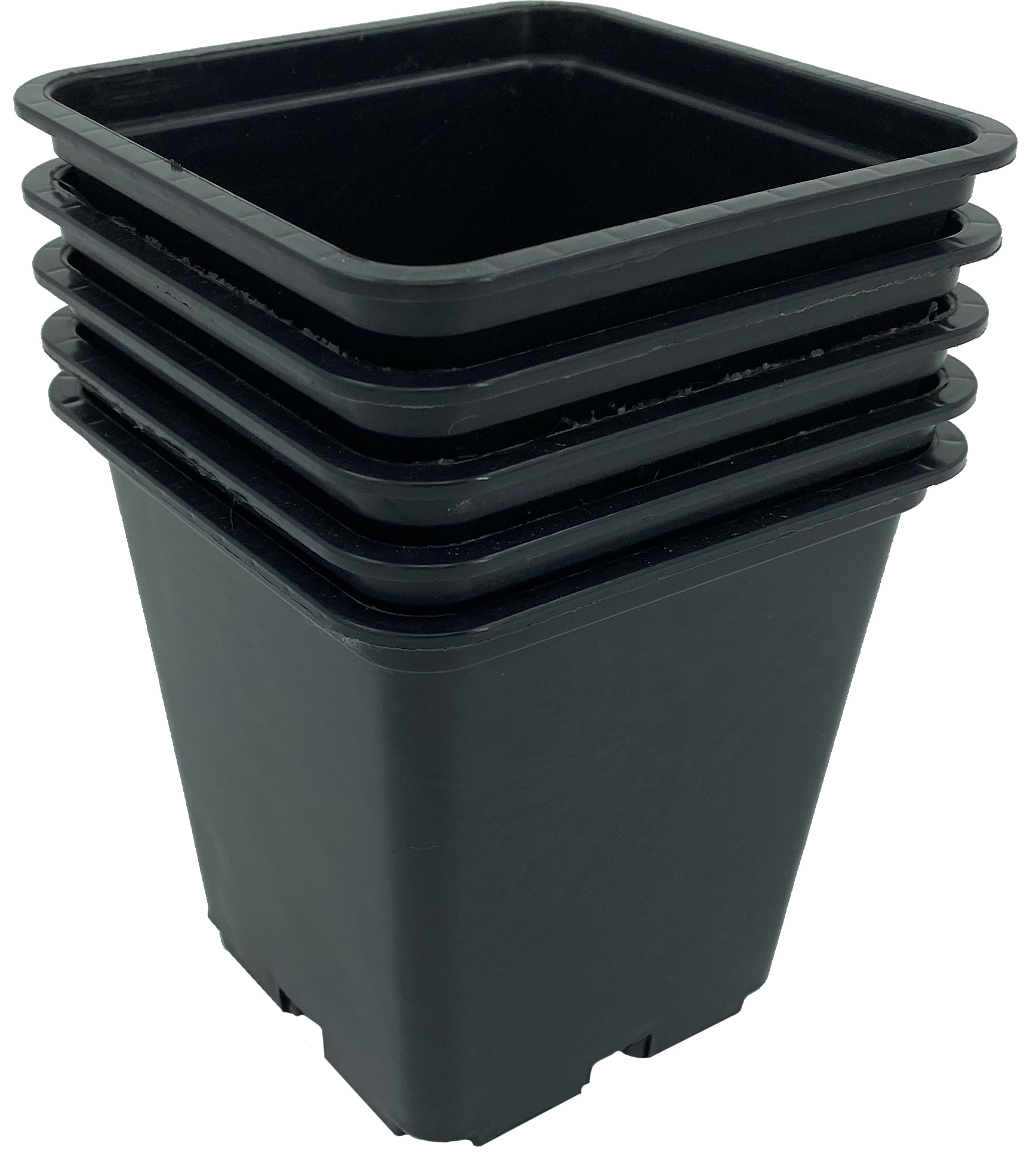 Горшки для рассады Santreyd квадратные 5 шт — надежный старт для растений 83433682 STLM-0041393