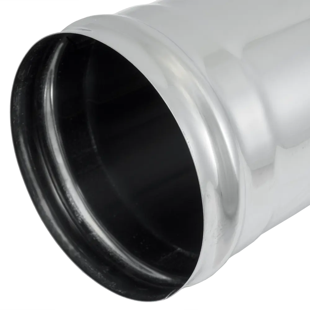 Труба для дымохода Коракс D135 1 м нержавеющая сталь 0.5 мм STLM-2002877 - Вид №2