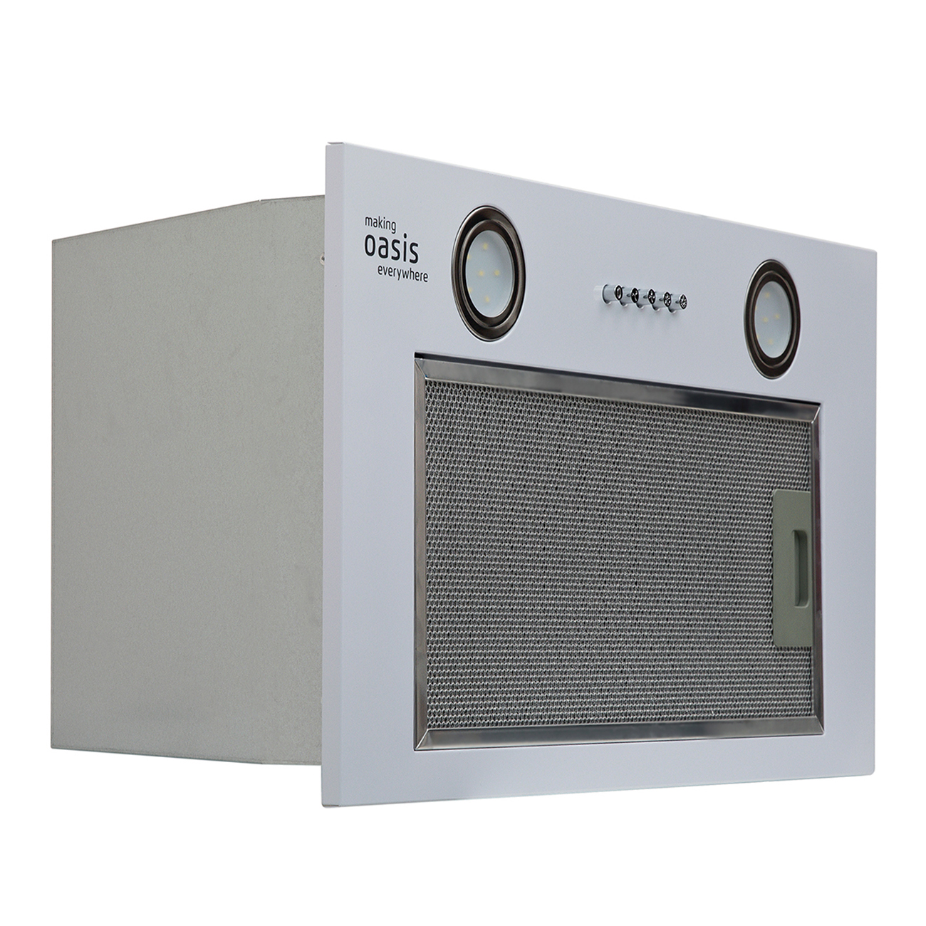 9082725 Вытяжка полновстраиваемая Оasis VM-52W белый OASIS STDN-0121553 - Вид №3