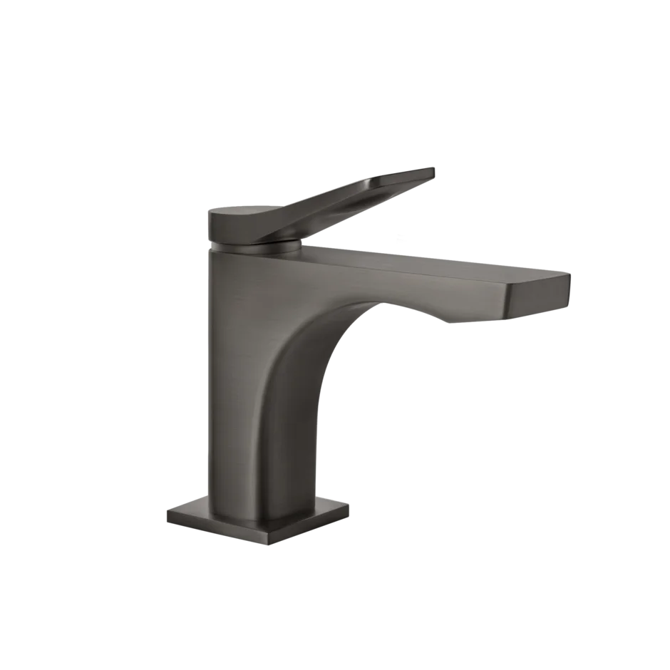 Смеситель для умывальника 59006 707 Gessi Rilievo ЧЕРНЫЙ МЕТАЛЛ BR. PVD 59006707