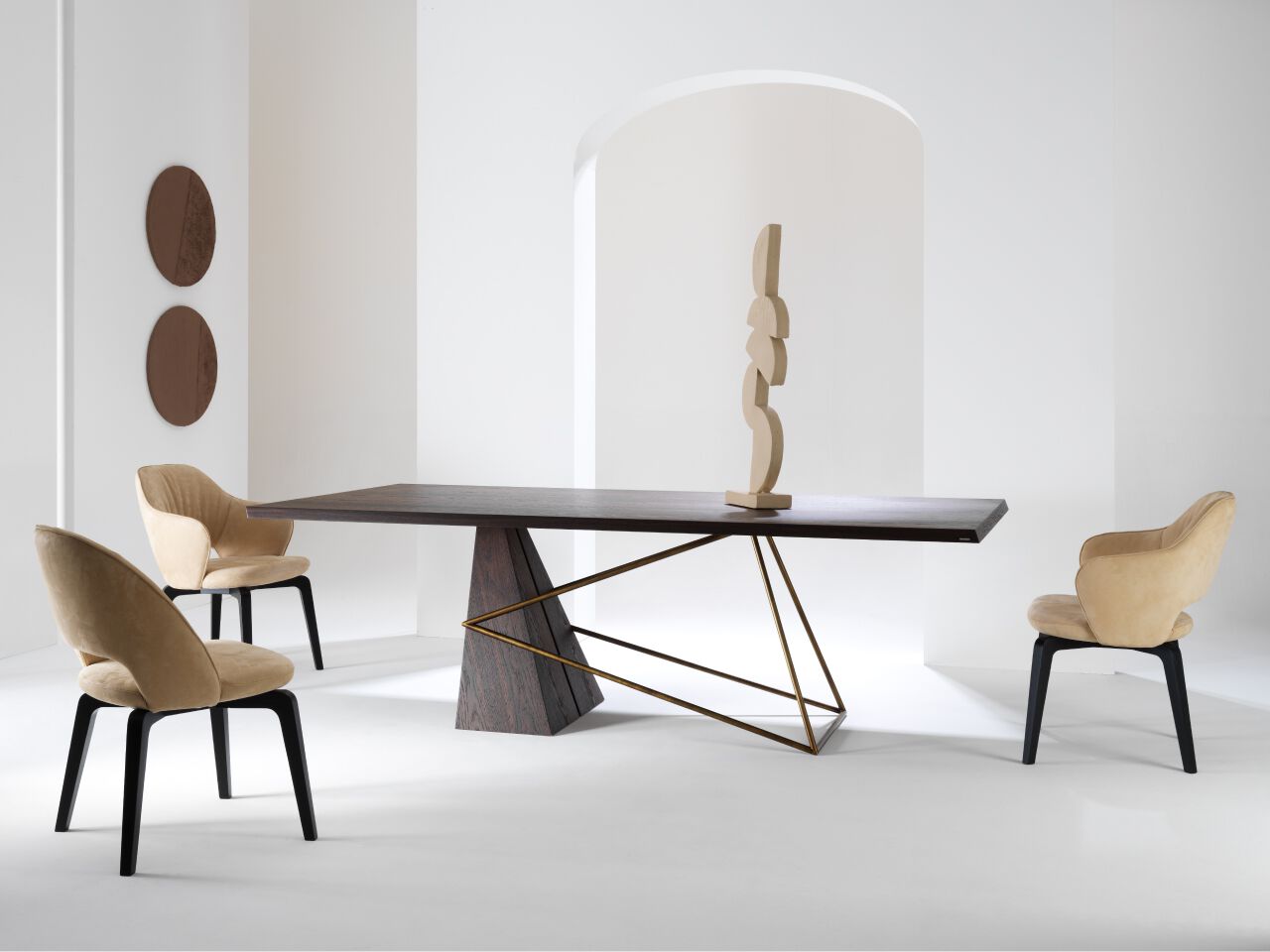 Кожаный стул с подлокотниками Julia Italia Noemi ARCH-00134692 - Вид №6