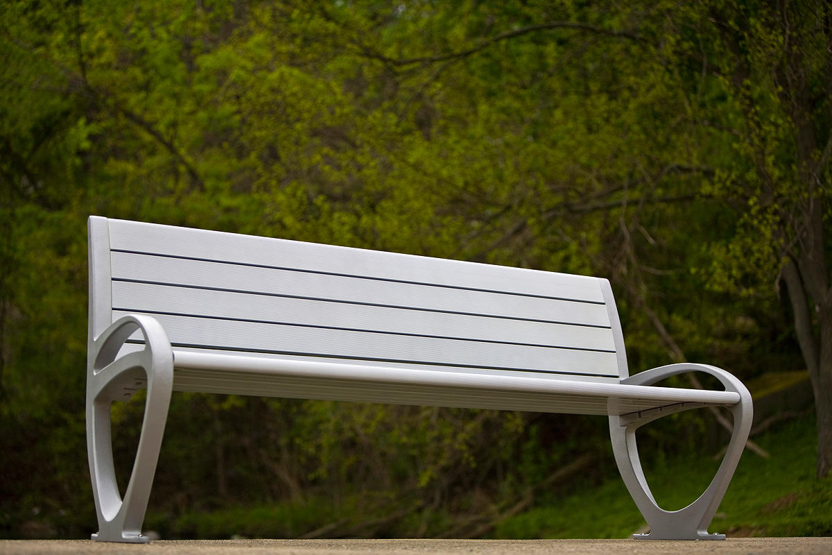 FSRT98 Скамейка трио  Forms-surfaces  - Вид №3