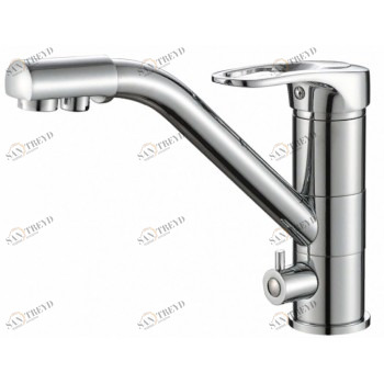 Steel Hammer SH-321-Cr хром SH 321 CR хром Смеситель для кухни Zorg 175 x 280 