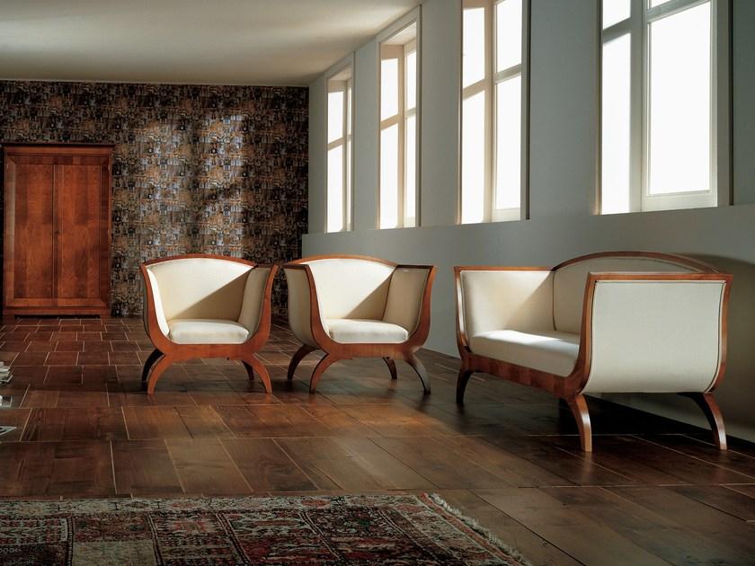 Morelato Кресло из ткани с подлокотниками Biedermeier Art. 3873 - Вид №1