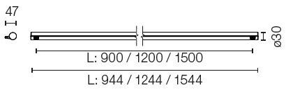 Flos Линейный световой профиль из стали для светодиодных модулей Architectural collection - sistemi sun-id-1431359 - Вид №15