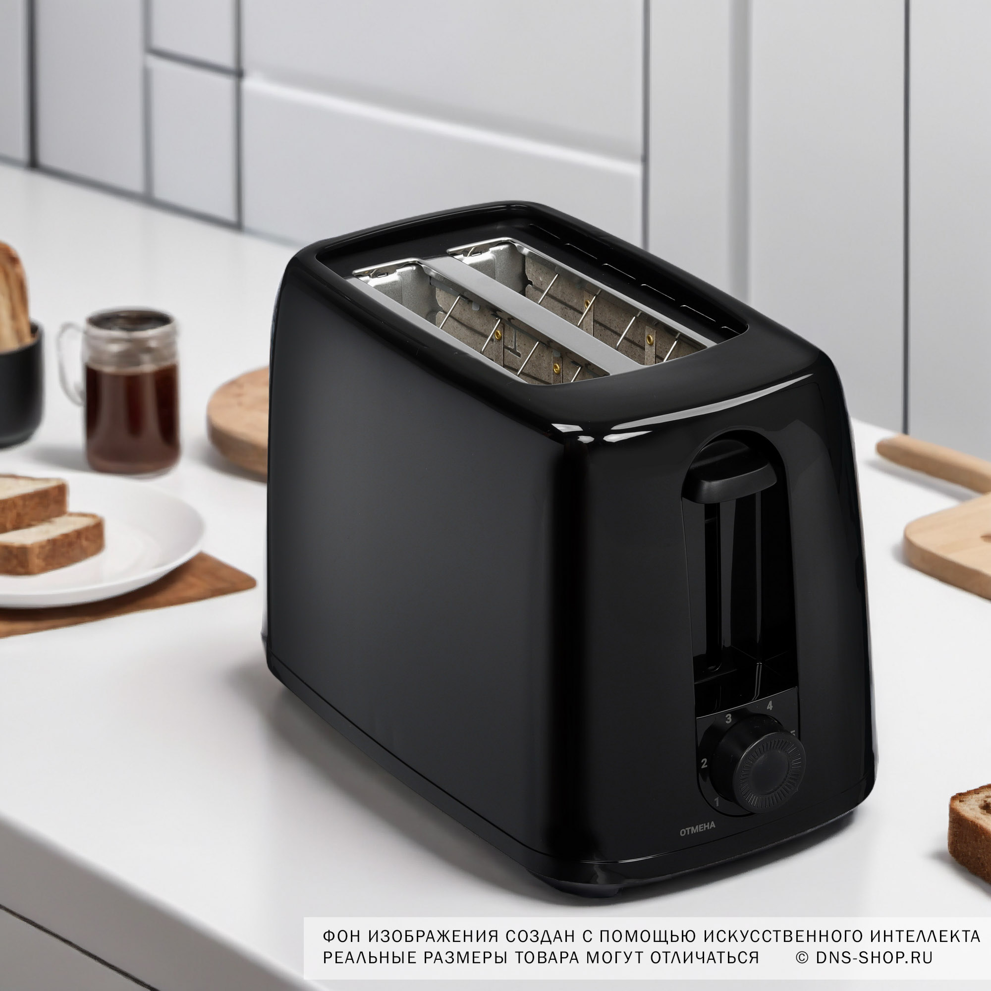 9089020 Тостер Aceline TS-700 черный STDN-0076793 - Вид №10