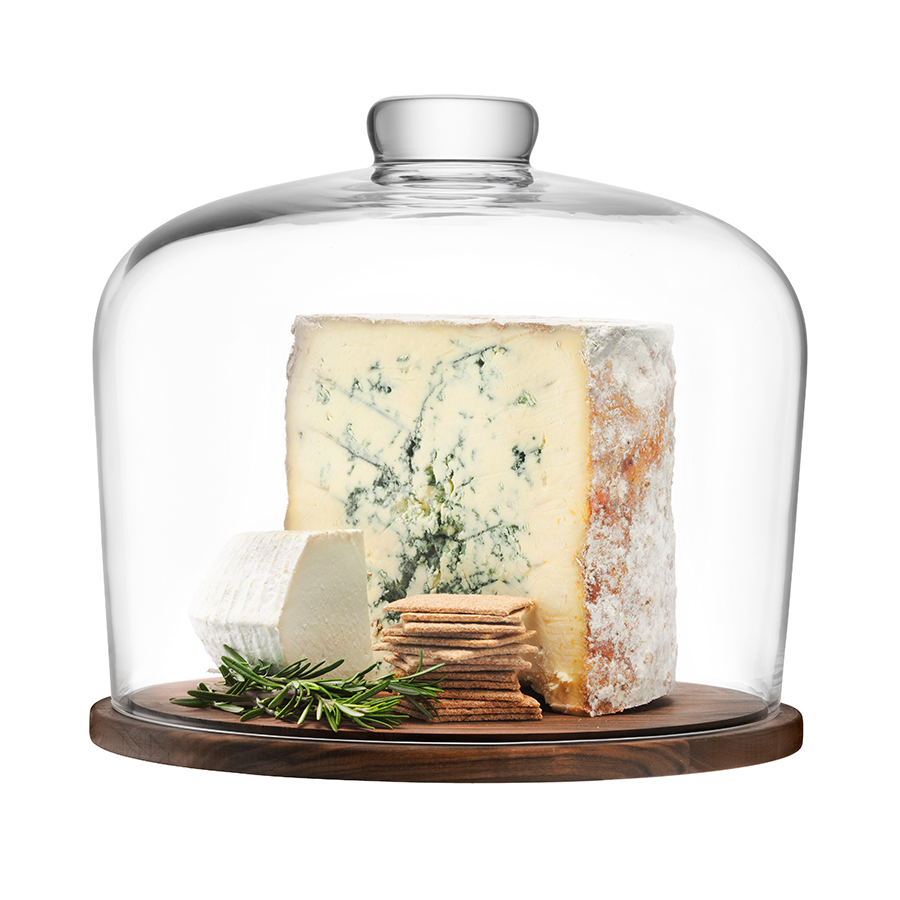 Блюдо со стеклянным куполом City D32 см LSA International G124032301 - Вид №1