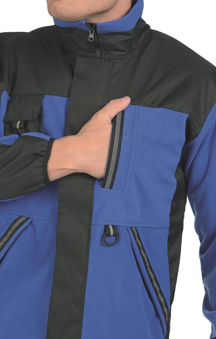 61349 Куртка "Мастер" темно-синяя-черная  Зимняя спецодежда  размер XXL(56-58)  - Вид №7