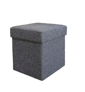90822335 Пуф Xf-11 38x38x38 см цвет серый STLM-0398089 OCTOBER HOME