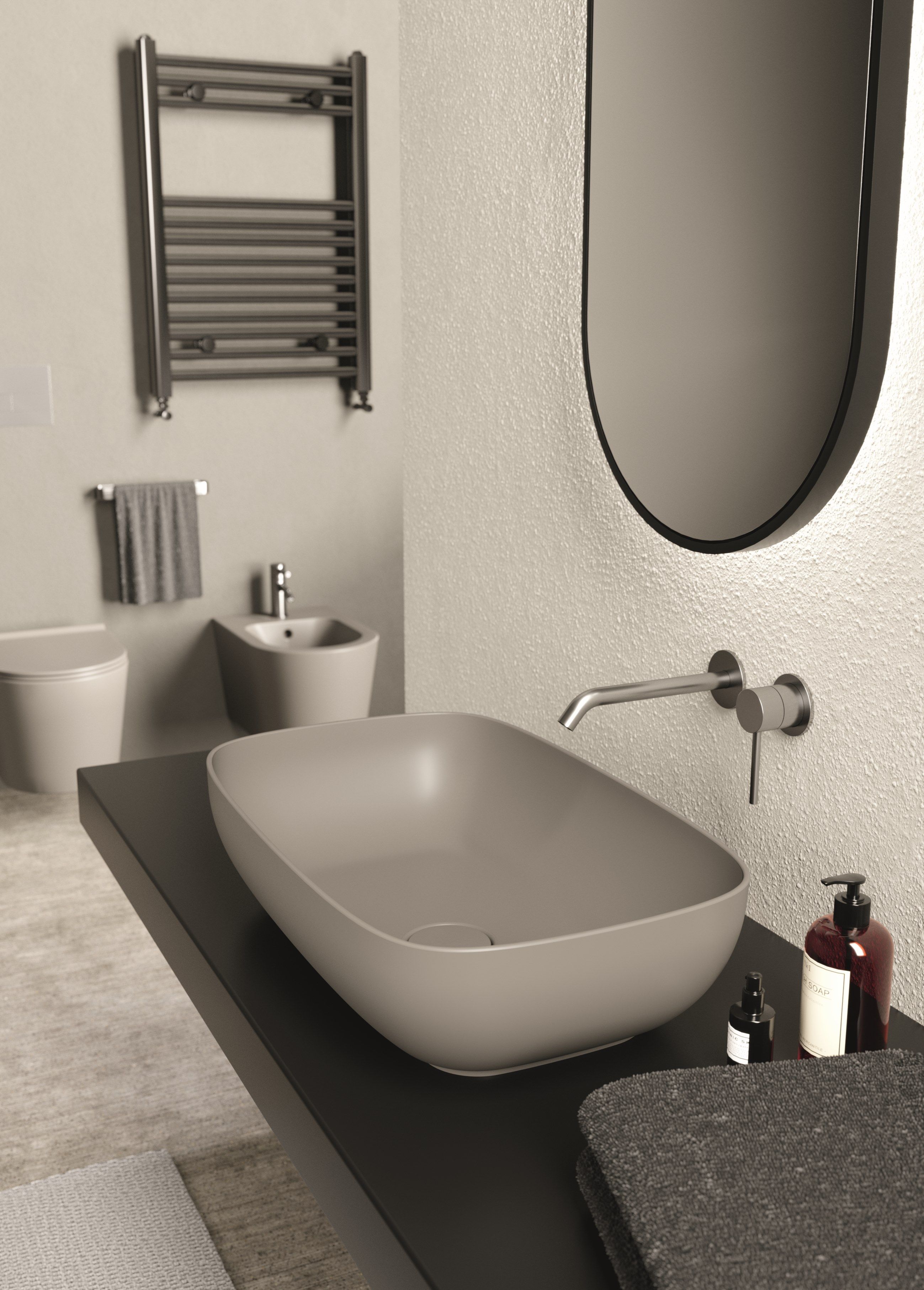 Керамическая овальная столешница Alice Ceramica Форма ARCH-00019053 - Вид №5