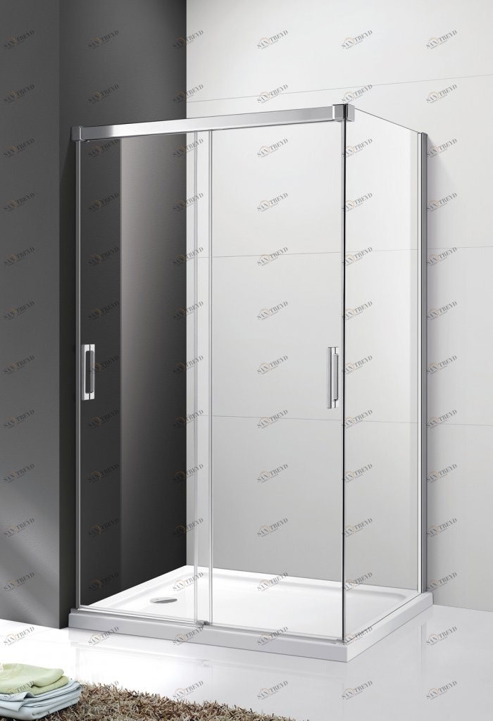 Душевой уголок CEZARES TANDEM-SOFT-AH-2-120/90-P-Cr-L 