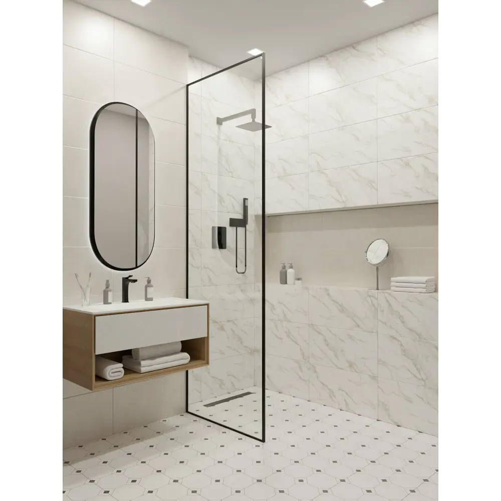 Керамогранит LB Ceramics Алесси белый матовый 30x60.3 см 89336248 STLM-0948246 - Вид №7