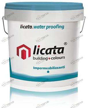 LICATA Волокнистая эластомерная пигментированная жидкая оболочка Licata.waterproofing sun-id-1385140
