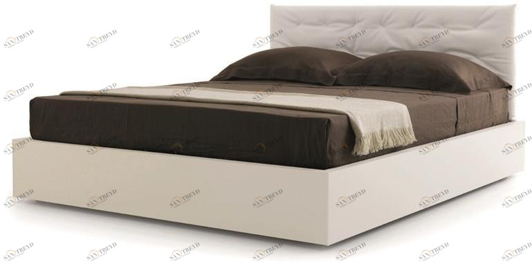 Zalf Кровать-контейнер со съемной крышкой с изголовьем из капитоне sun-id-1494748