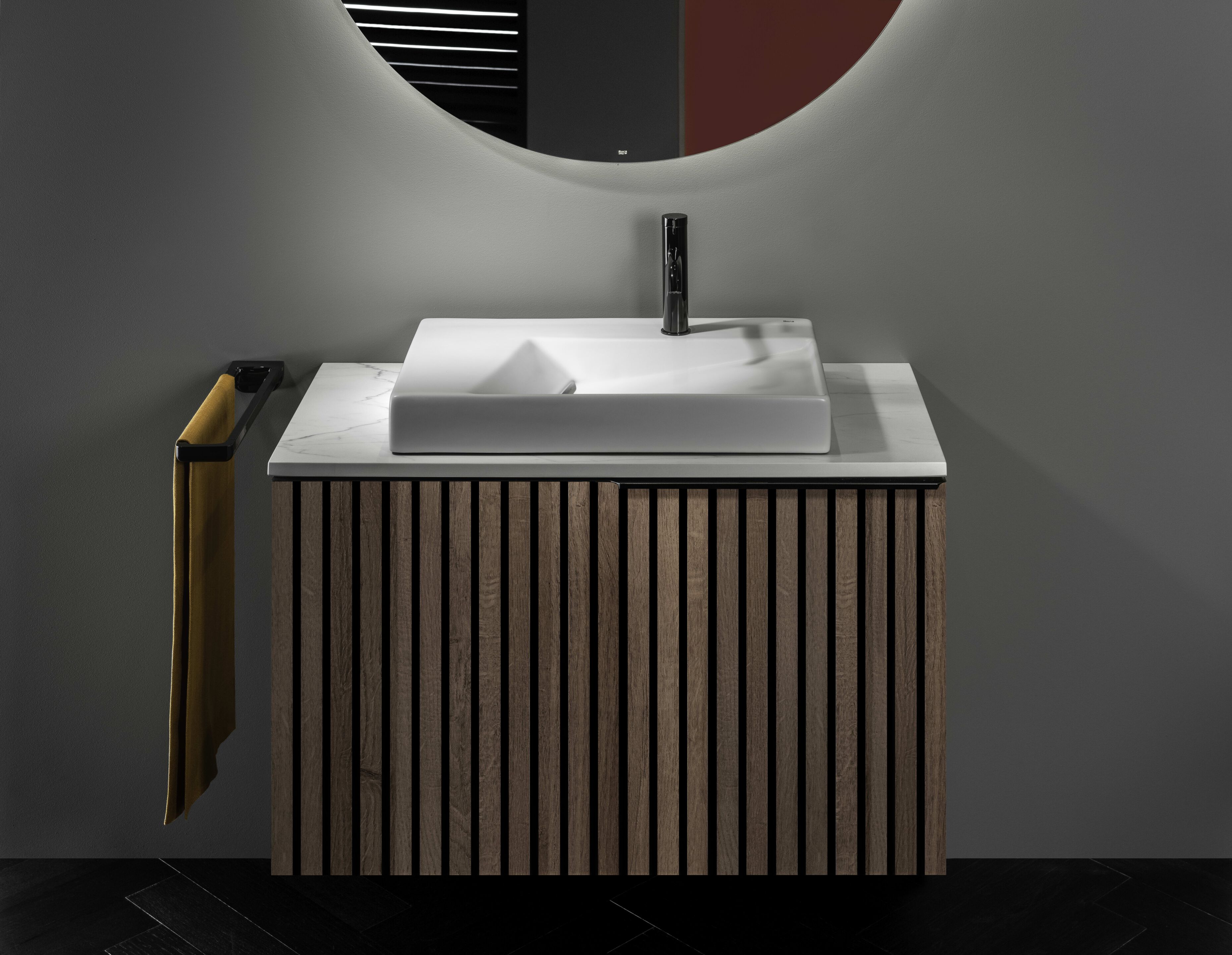 Металлический двойной держатель для полотенец Roca время ARCH-00057042 - Вид №5